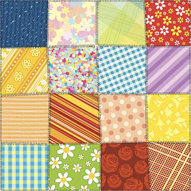 patrones patchwork jardin de la abuela