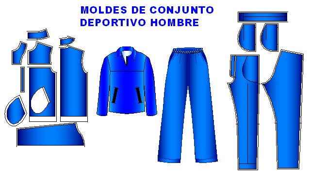 patrones de ropa deportiva para hombres pdf